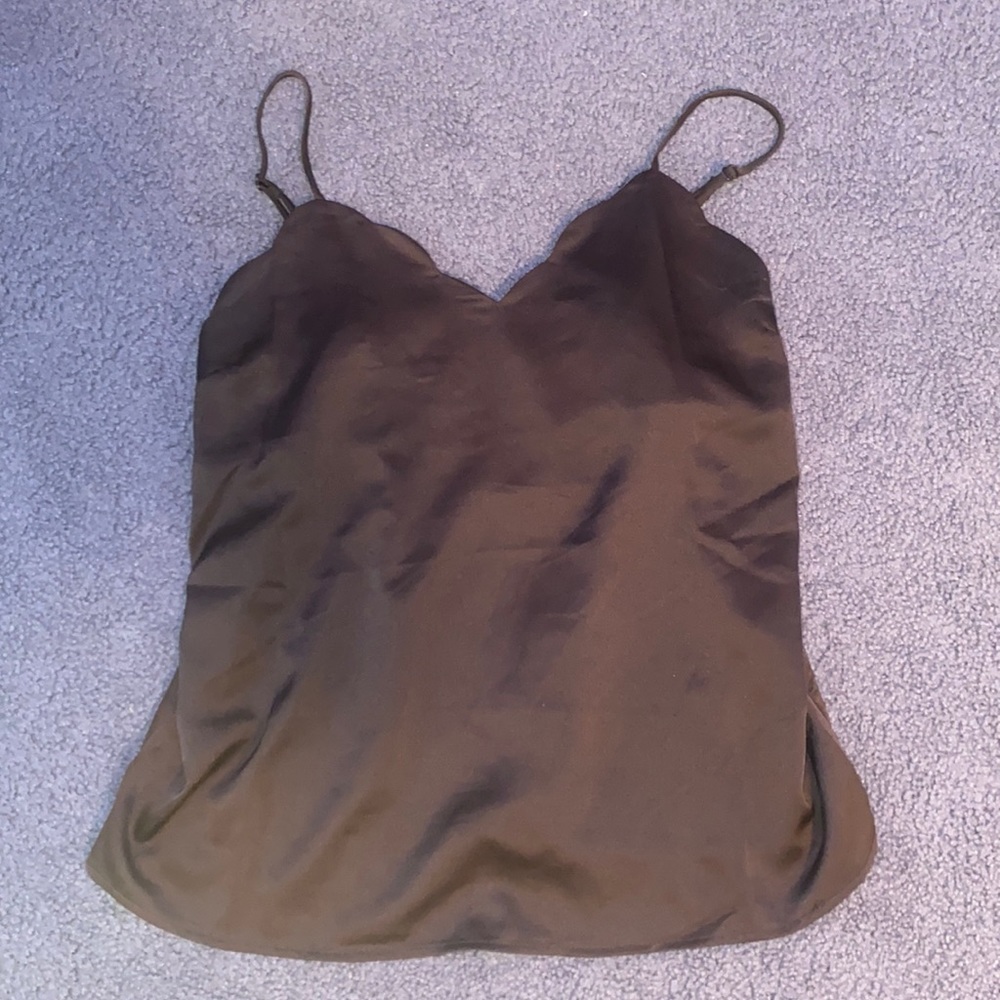 Silk tank top!!